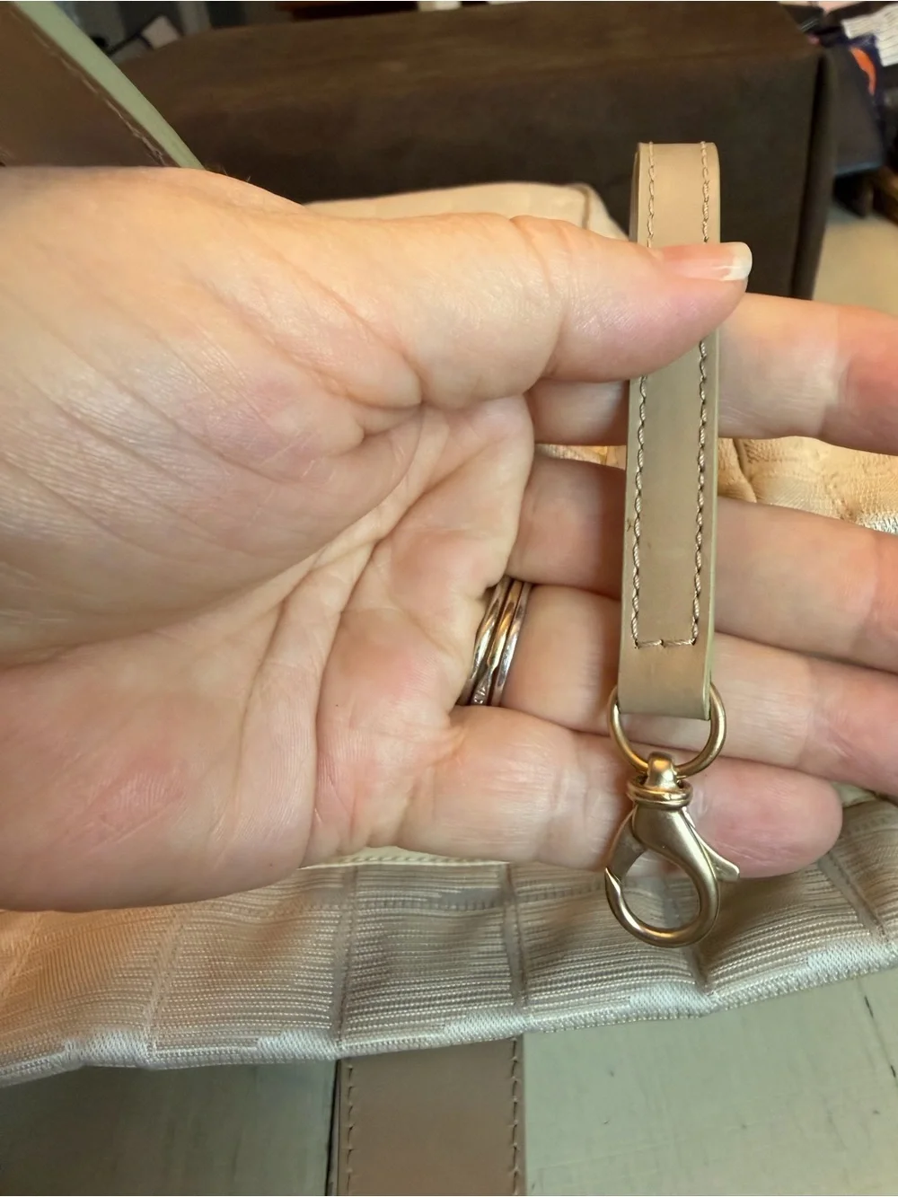 CHANEL elegant beige